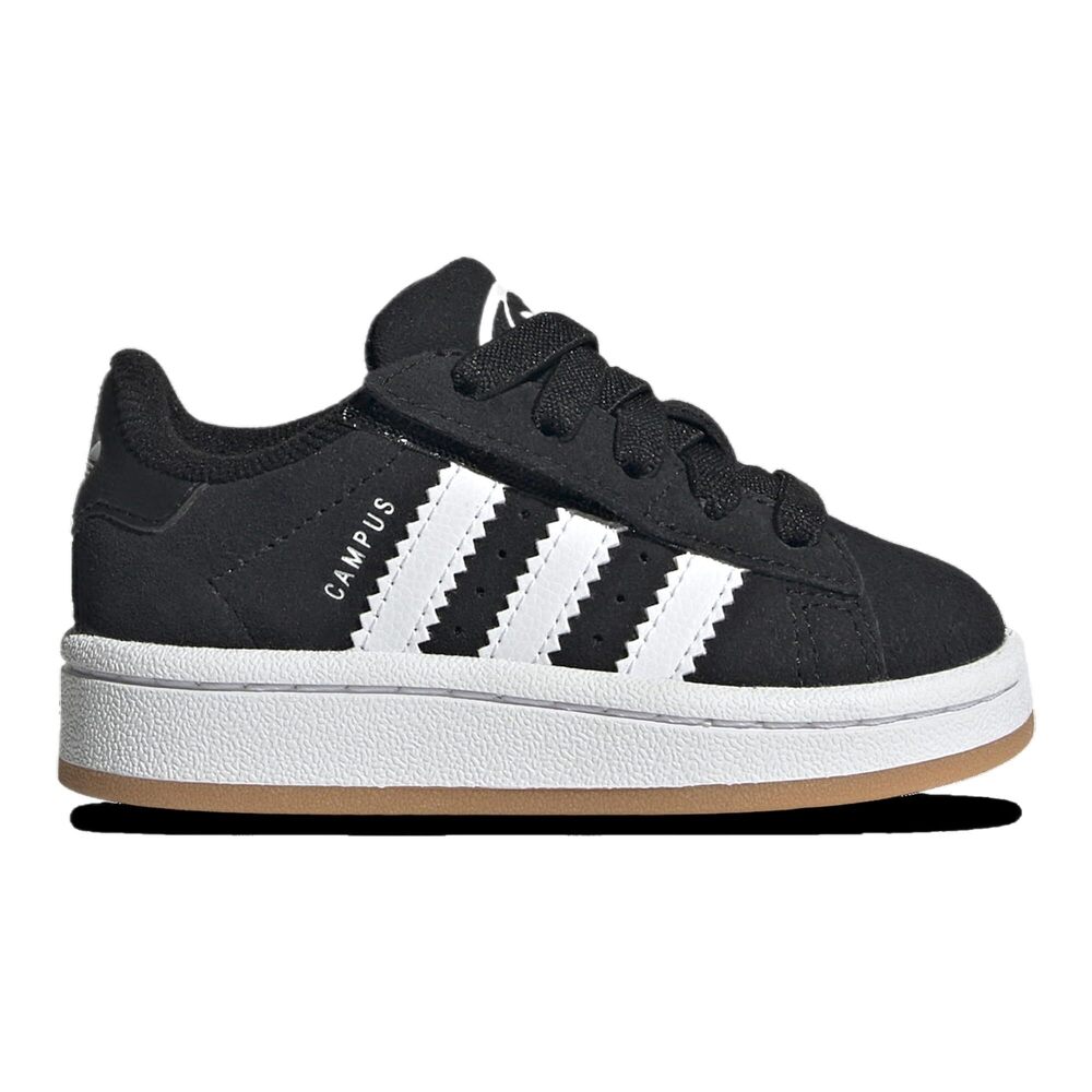 adidas Unisex Child Campus 00s CF EL Shoes, Core blackFtwr White/Gum , 4